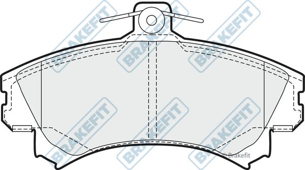 APEC BRAKING stabdžių trinkelių rinkinys, diskinis stabdys PD3298